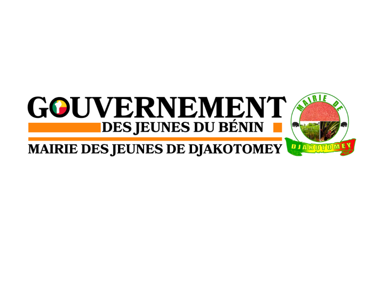 LOGO PRINCIPAL DE LA MAIRIE DES JEUNES De Djakotomey LOGO PRINCIPAL DE LA MAIRIE DES JEUNES De Djakotomey